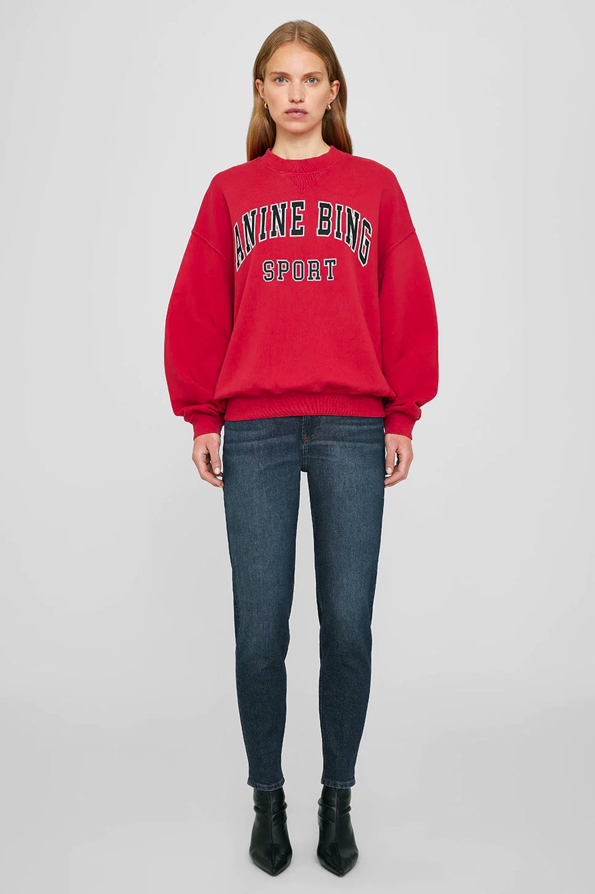 Jaci Sweatshirt Bing in Red