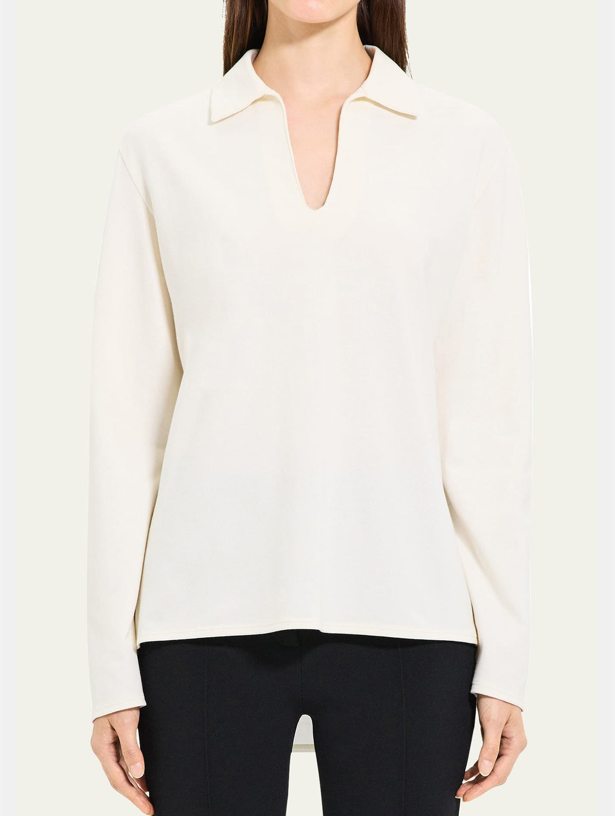 Polo Popover in Ivory