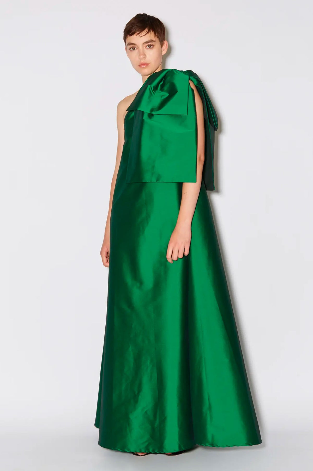 Winnie Dress in Emerald Green