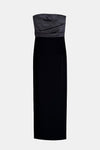 Solace London Afra Maxi Dress in Black