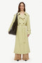 By Malene Birger Alanis Trench Coat in Weeping Willow