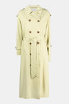 By Malene Birger Alanis Trench Coat in Weeping Willow