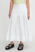 Lee Mathews Andy Skirt in Natural