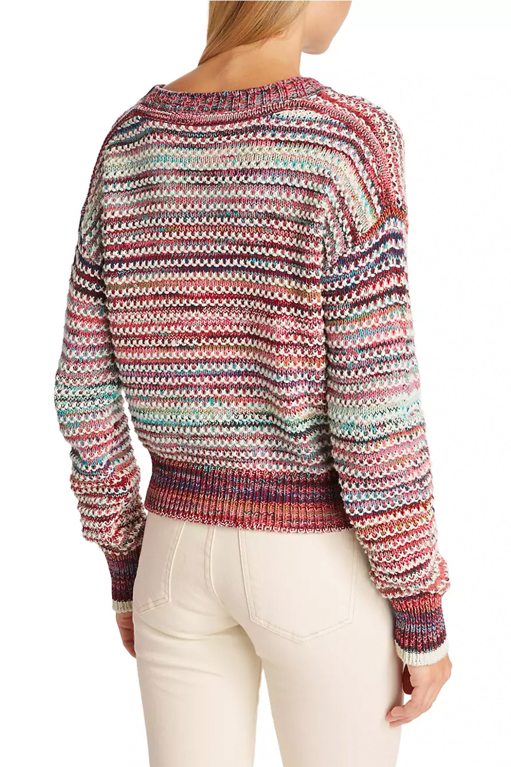 Asmara Sweater in Pink Multi