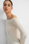 Theory Asymmetric Cashmere Knitted Top
