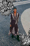 FARM Rio Bloom Maxi Dress in Black Paisley