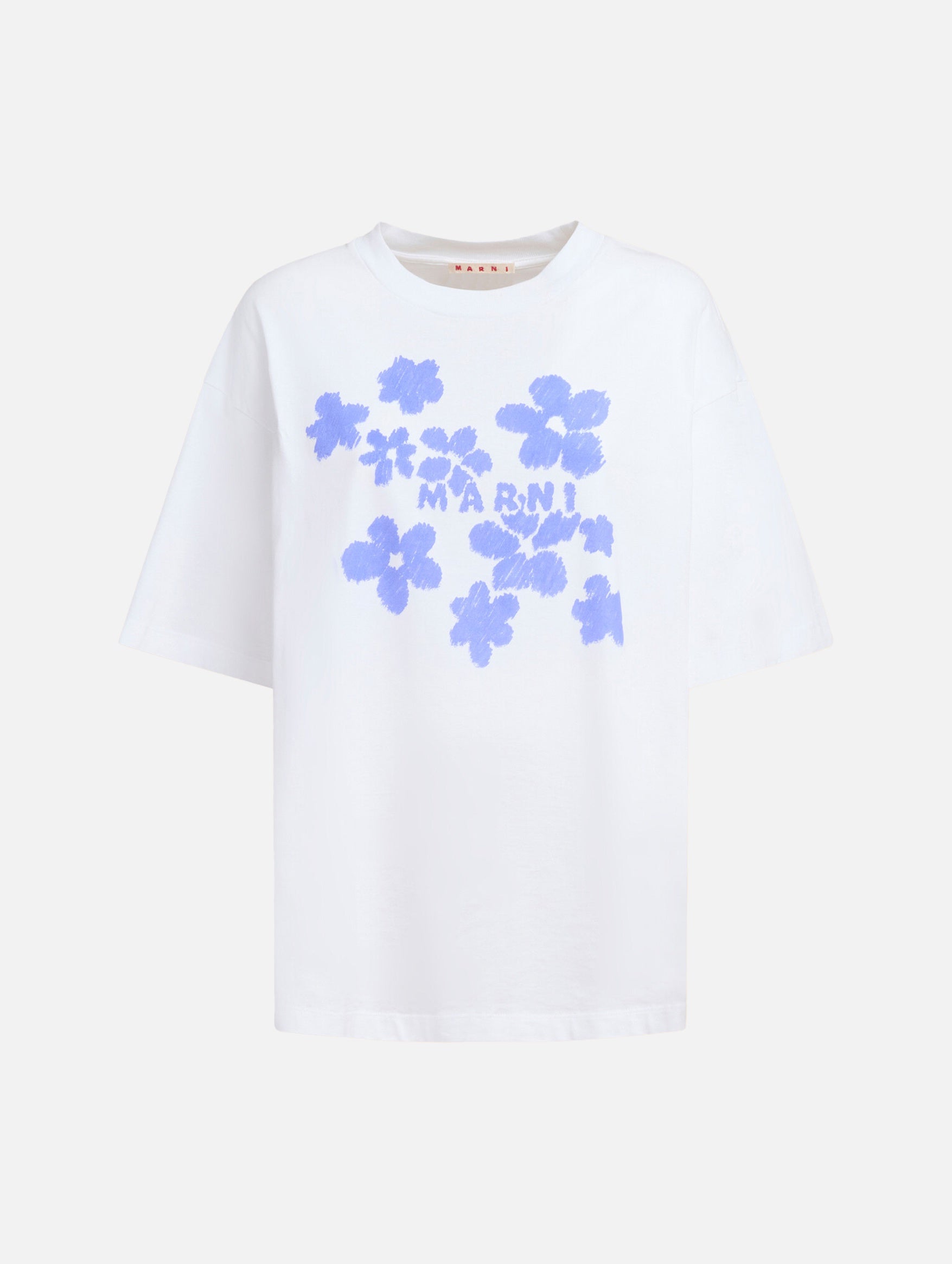 Boxy Daisy Garden T-shirt in White
