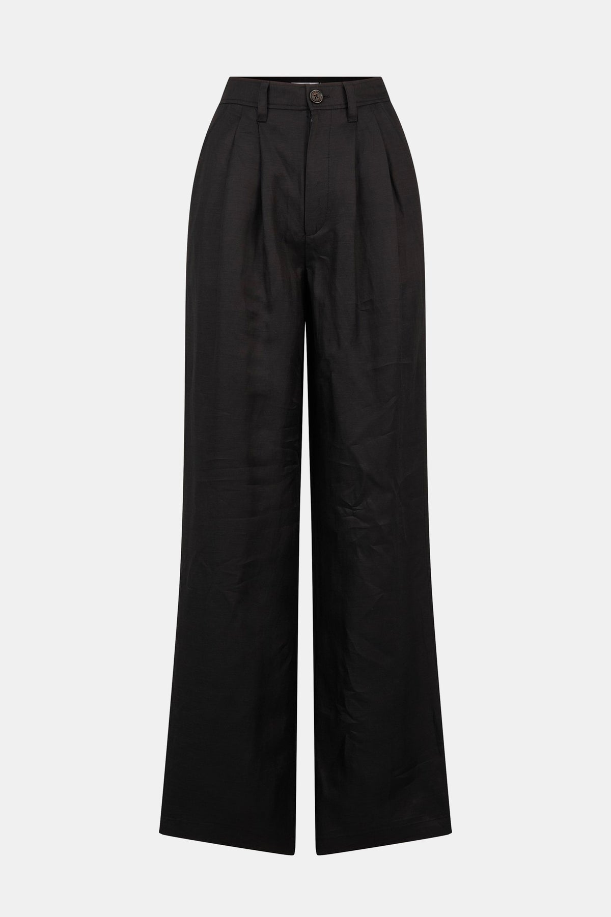 Carrie Pant in Black Twill