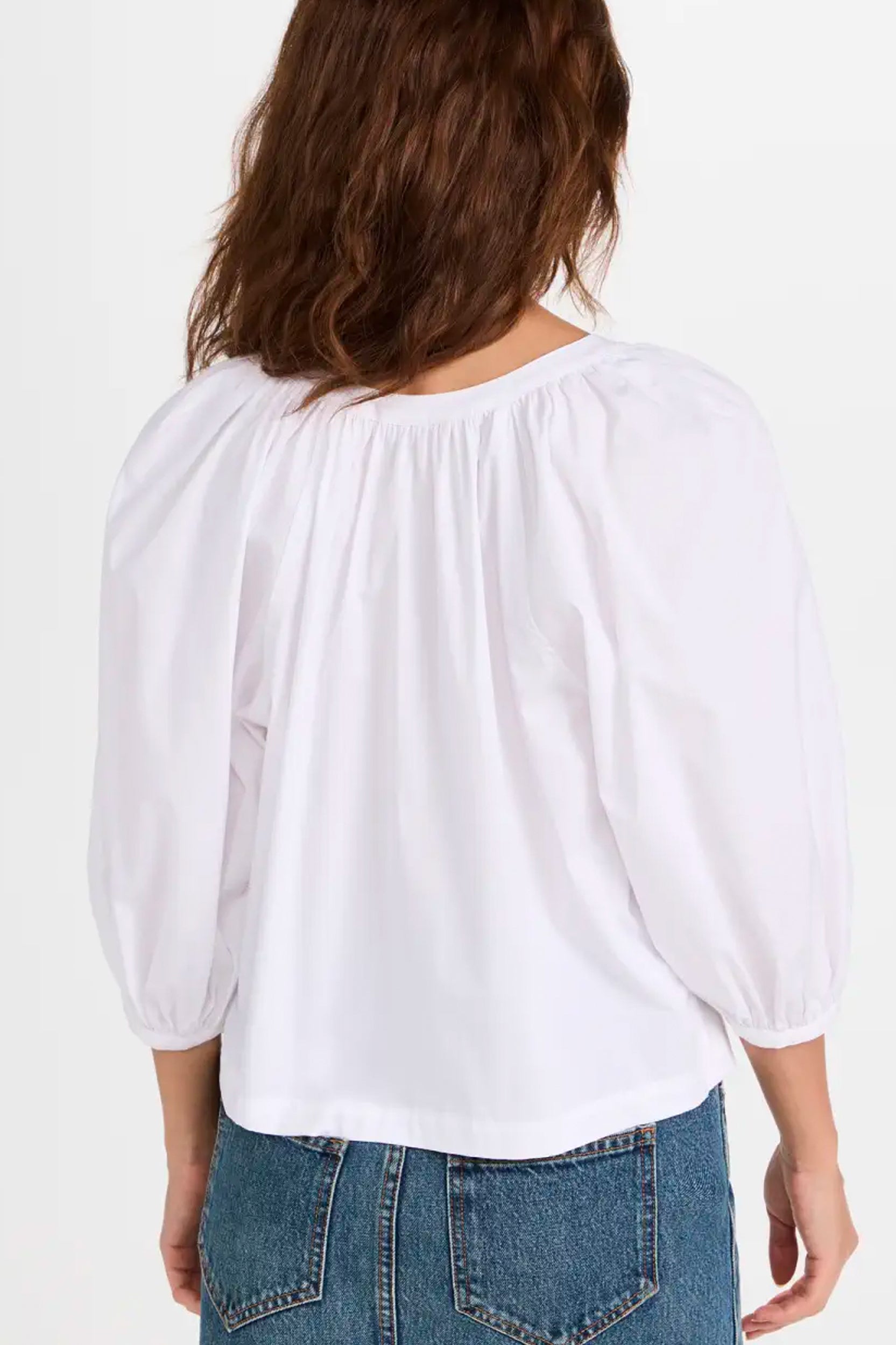 New Dill Top in White
