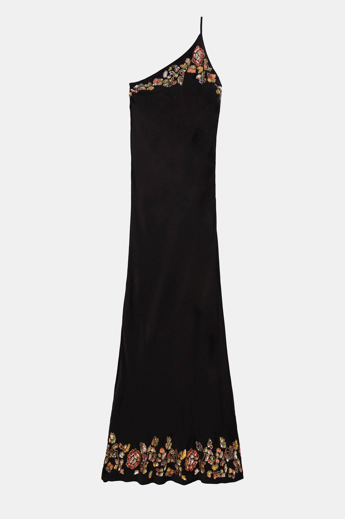 Doutzen Embellished Dress in Waterblossom Black