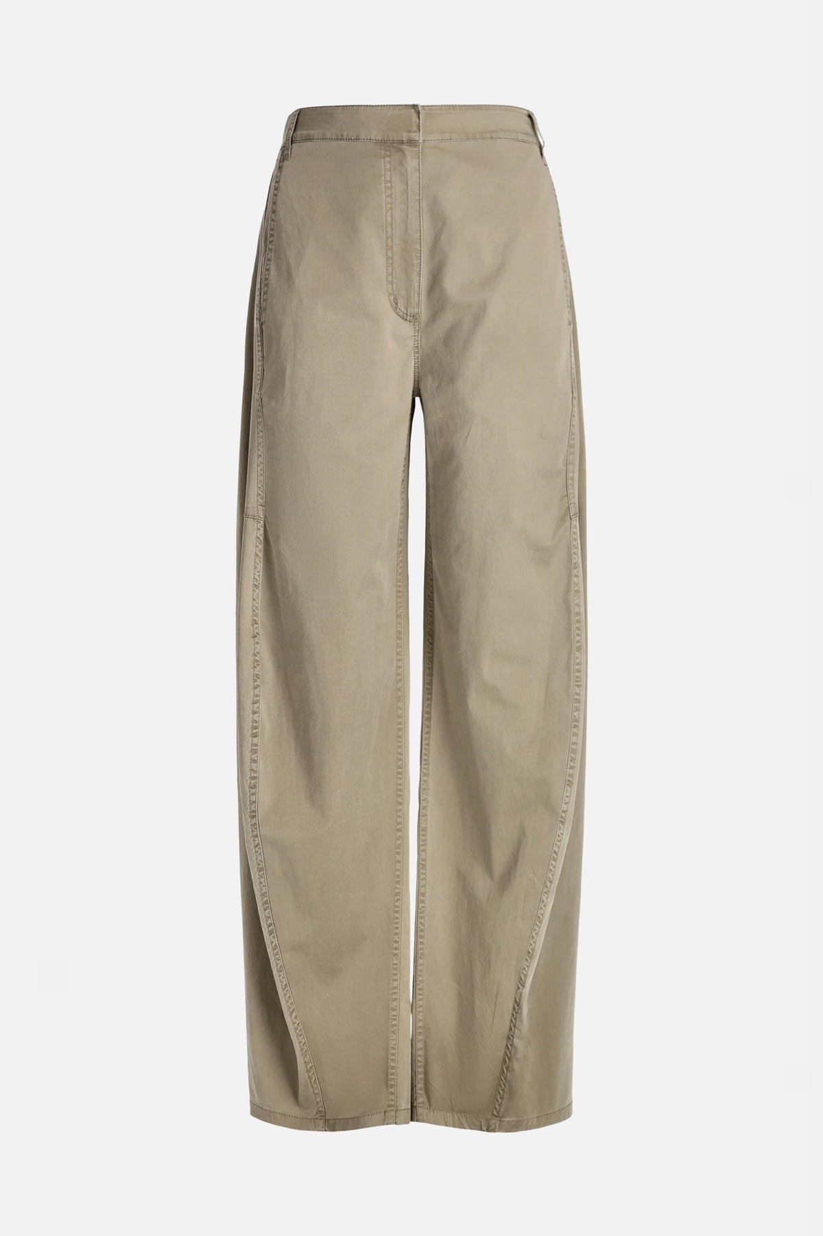 Garment Dyed Silky Cotton Sid Chino Pant in Acorn - Short