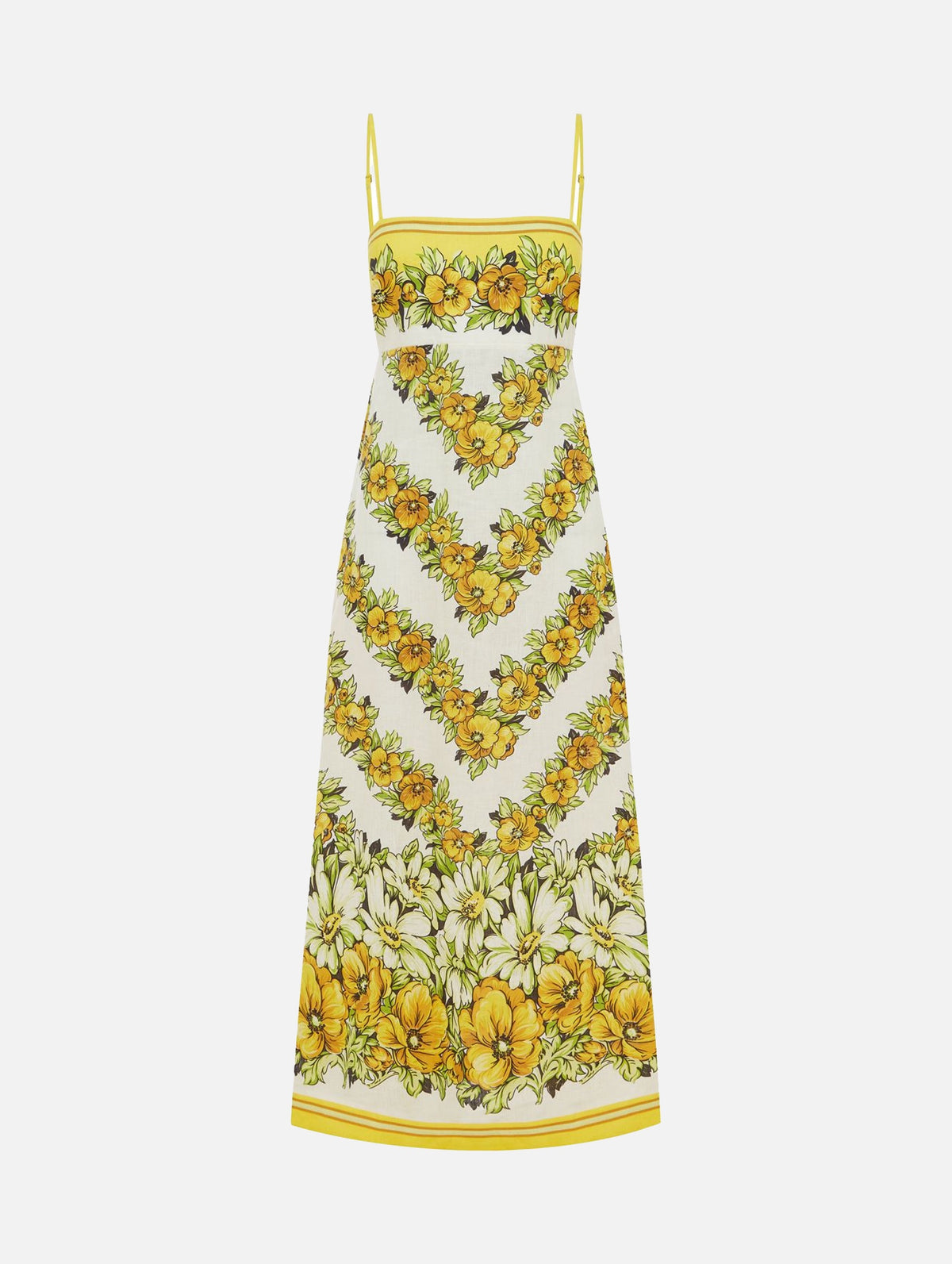 Gisela Day Dress in Yellow