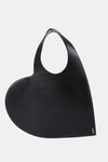 Coperni Heart Tote Bag in Black