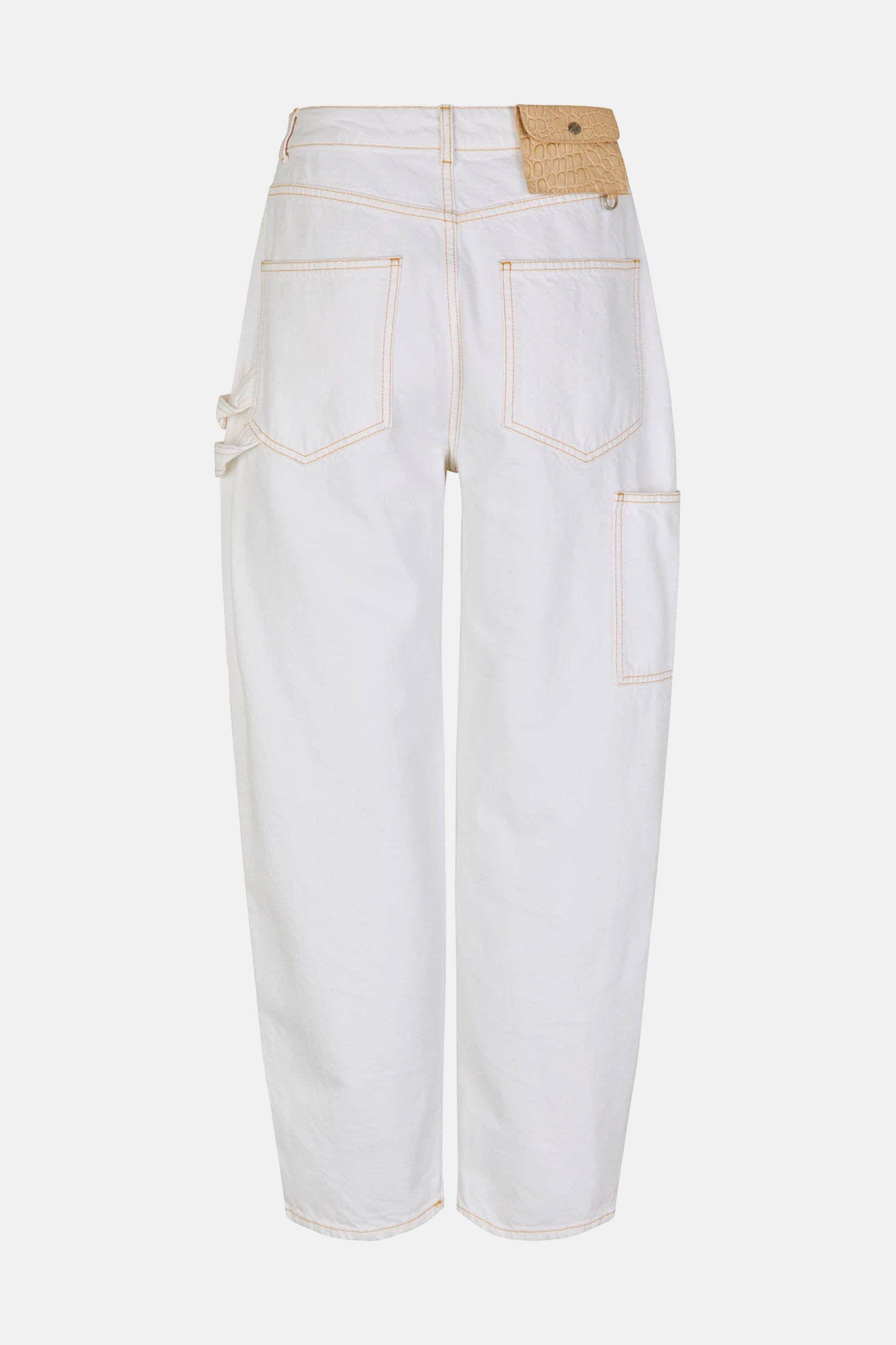 Helle Jeans in White