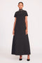 STAUD Ilana Embellished Dress in Black