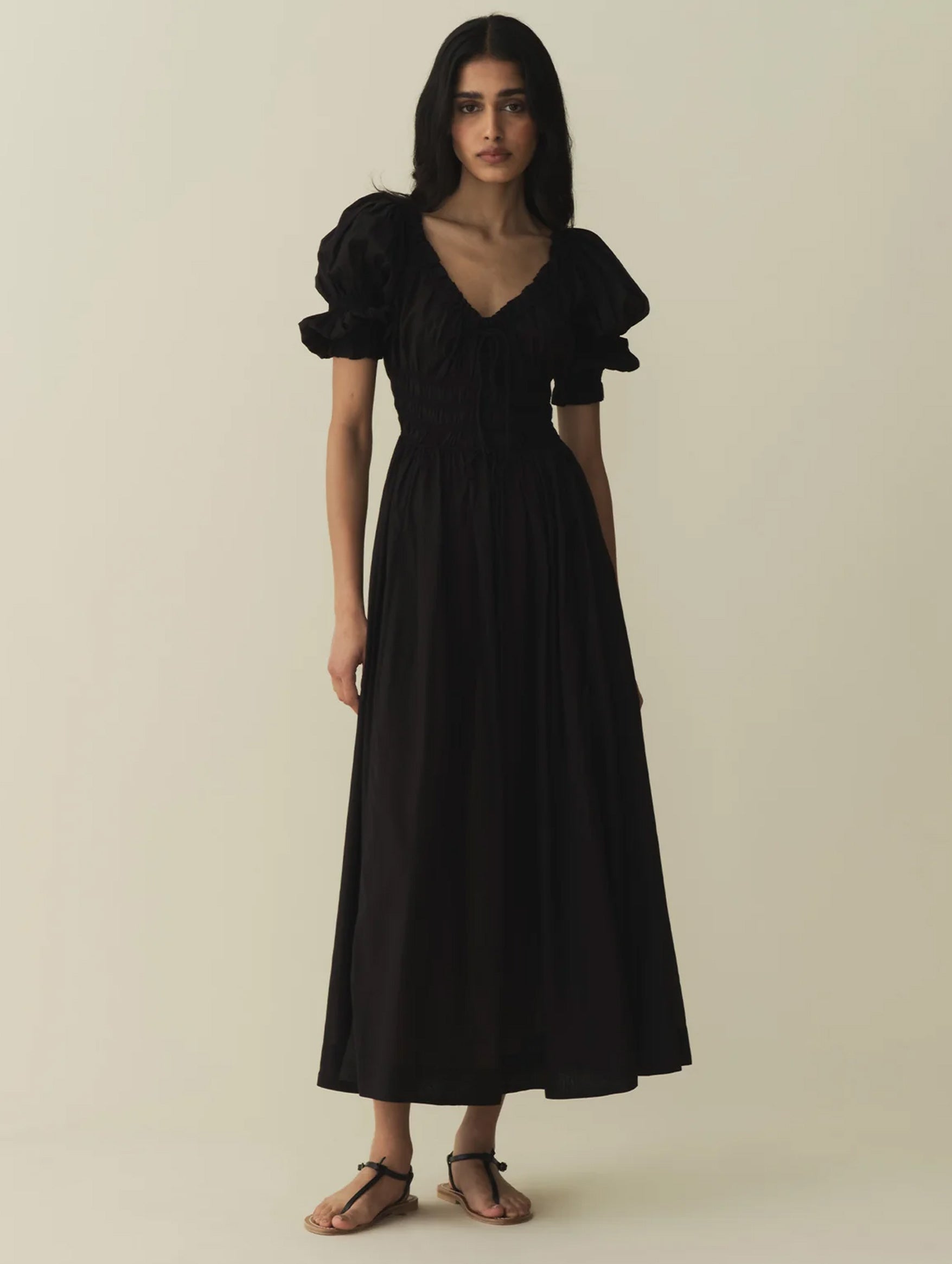 Ischia Dress in Black
