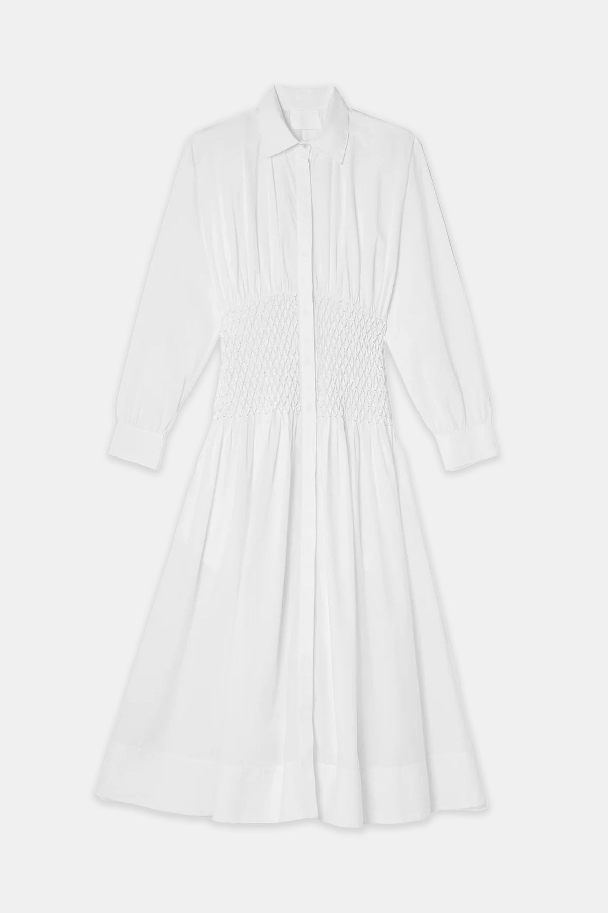 Jordan Honeycomb Dress in White