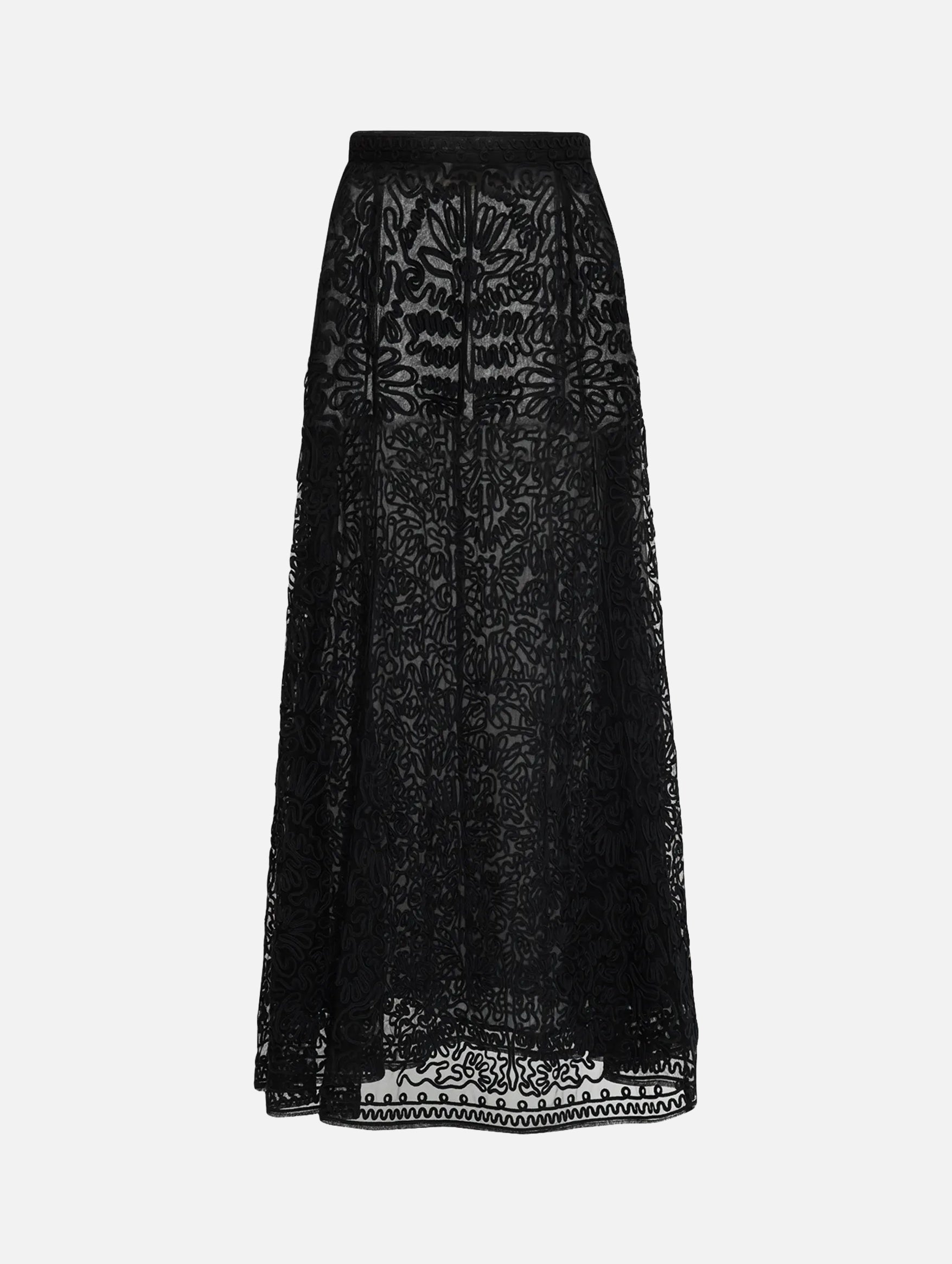 Katja Skirt in Noir