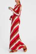 La DoubleJ Knit Swing Dress in Multicolor