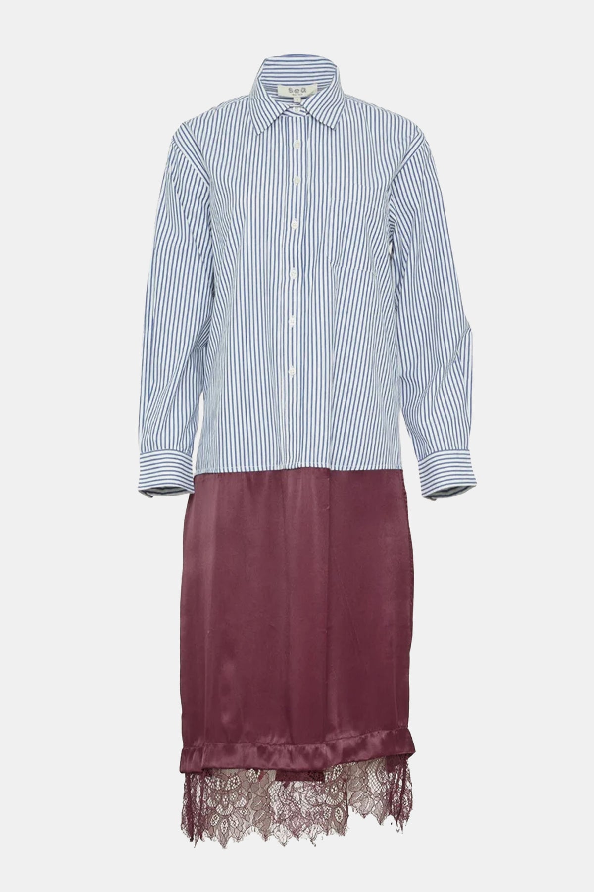 Lorraine Combo Shirt Dress