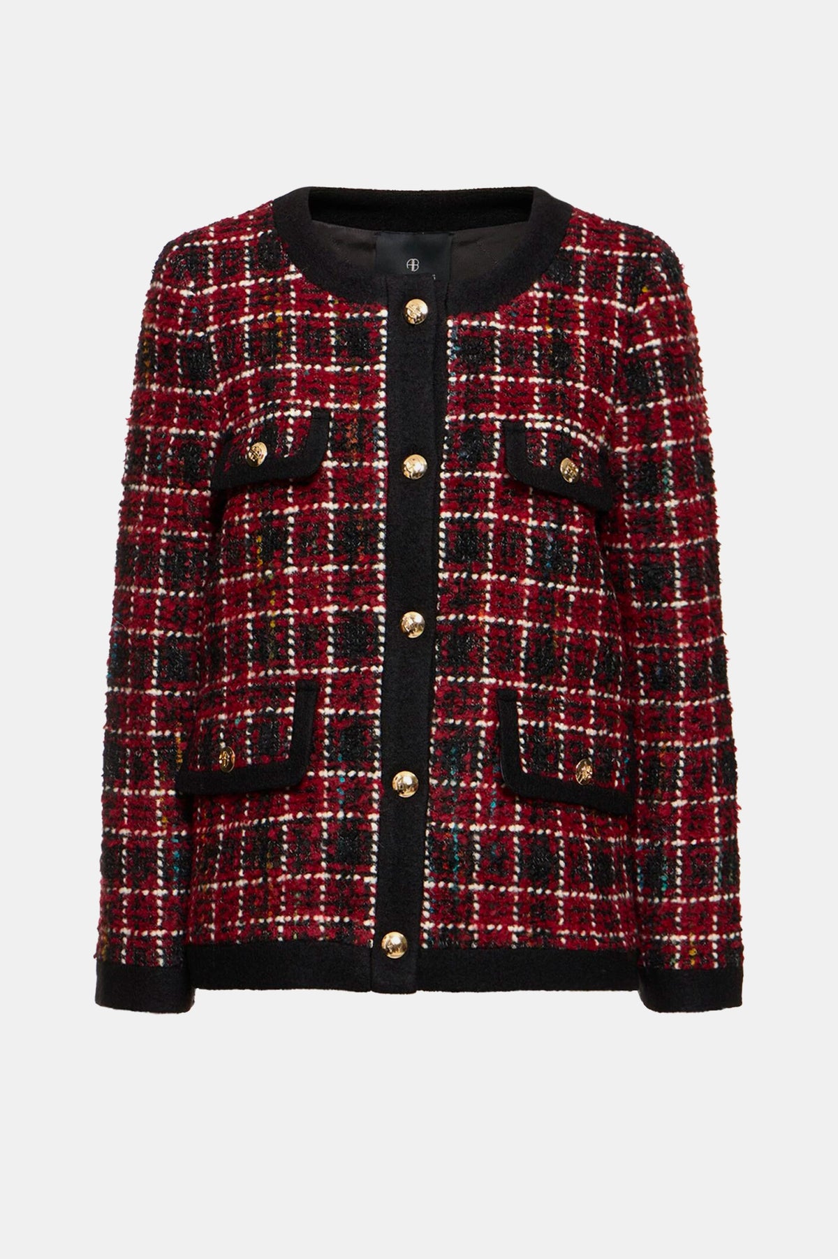 Lydia Jacket in Cherry Plaid