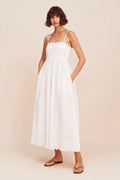 POSSE Maisie Dress in Vintage White