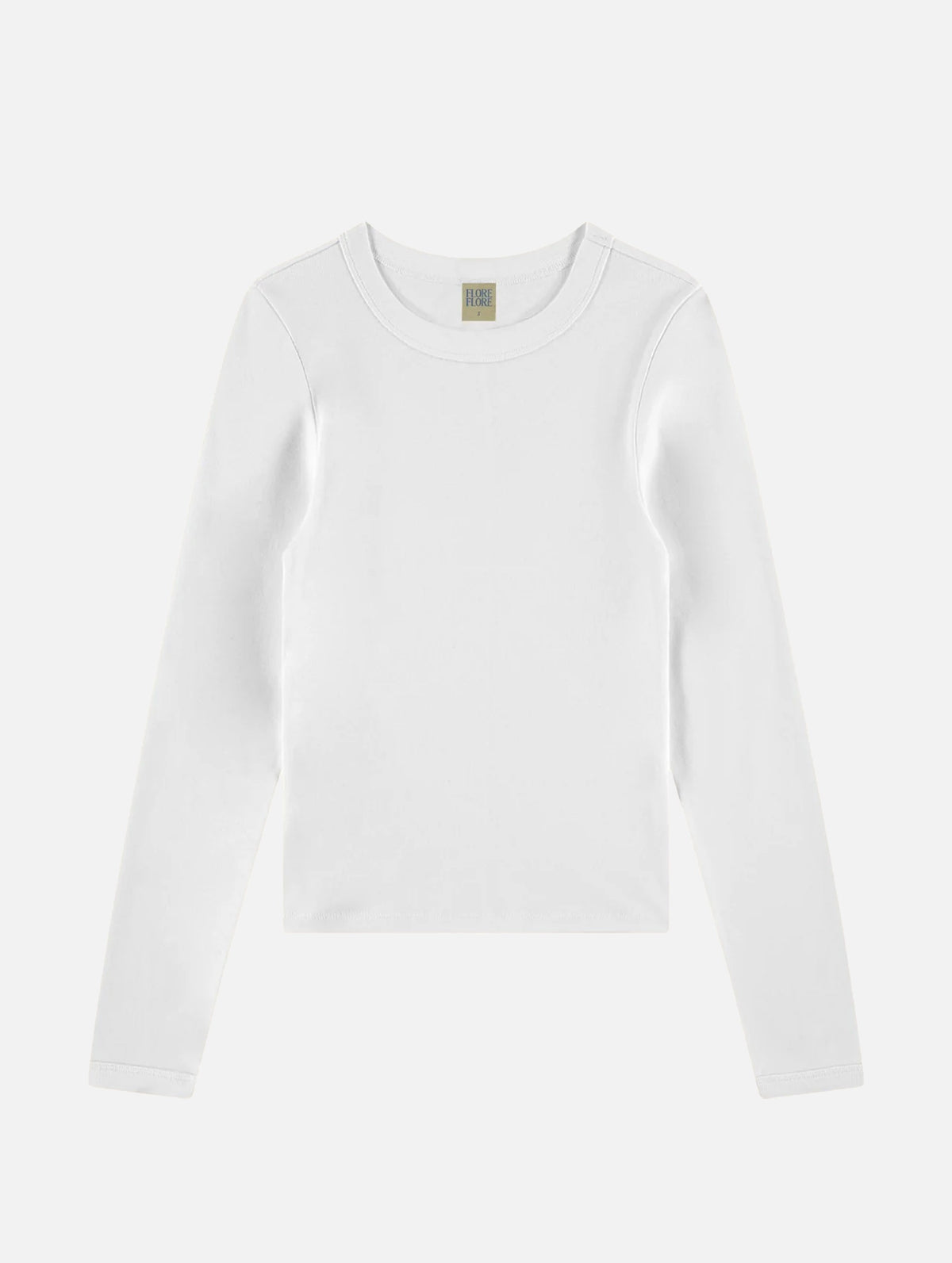 Max Long Sleeve Tee in White