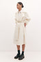 Harris Tapper Miller Trench in Ivory