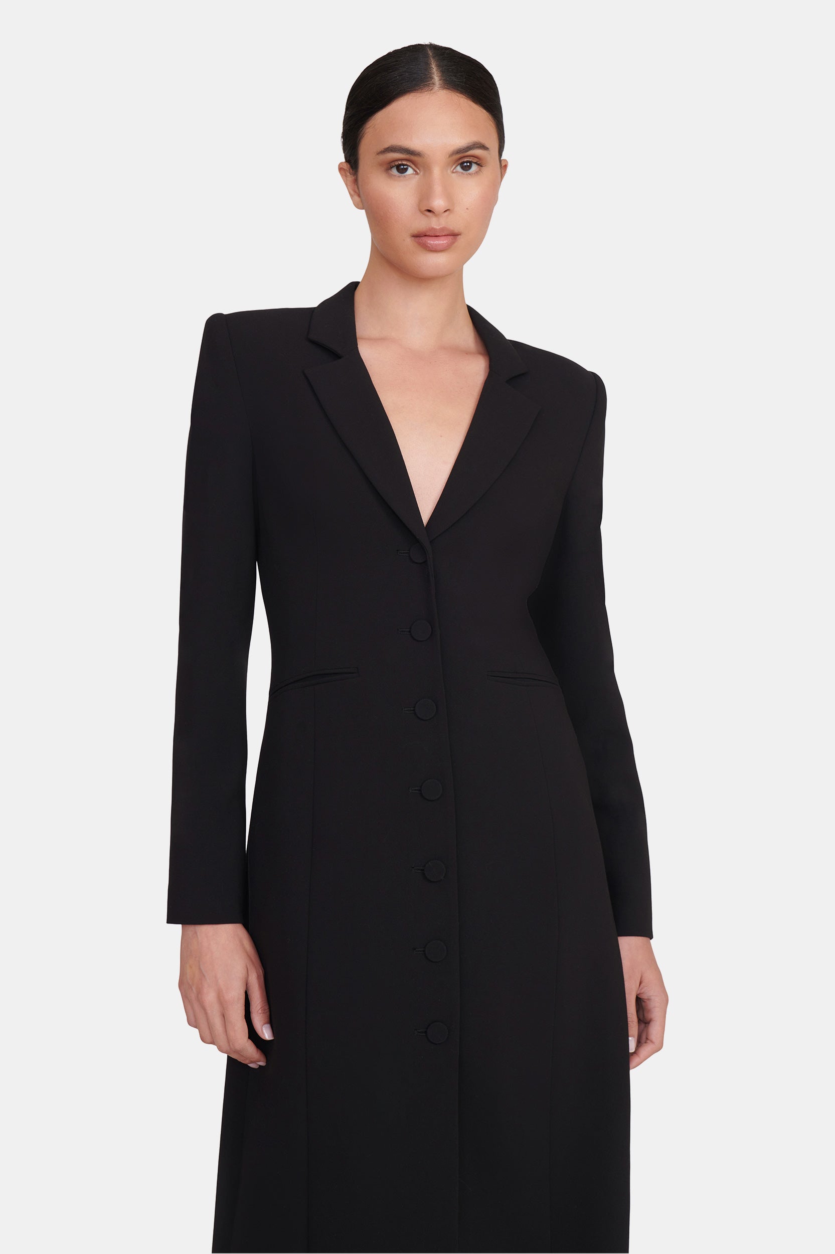 Onassis Coat in Black