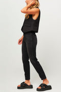 CLOSED Pedal Pusher Jeans in Dark Grey