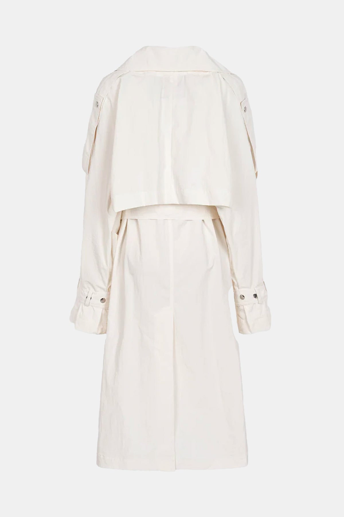 Trench Coat in Ivory