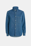 With Nothing Underneath The Classic Denim Shirt