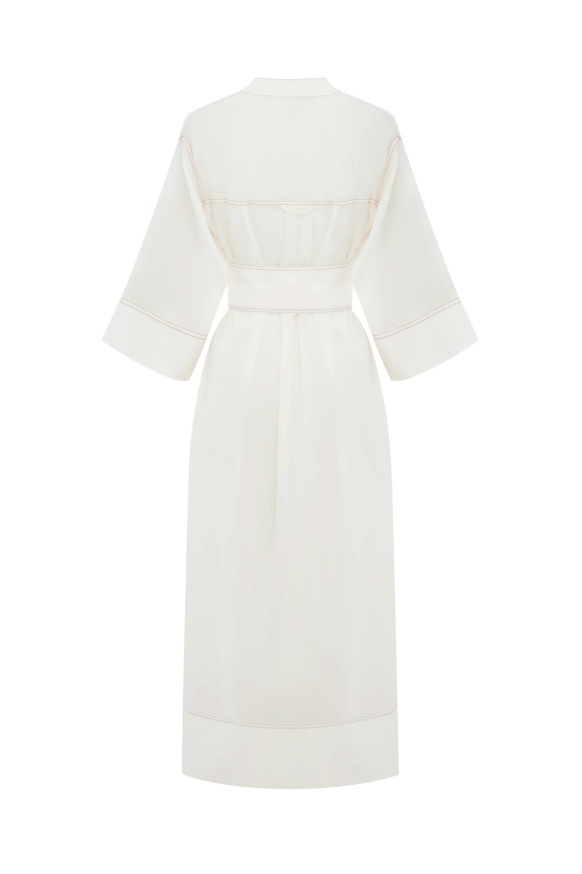 The Ete Dress in Warm Ivory