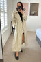 Rebe Trench Coat in Taupe