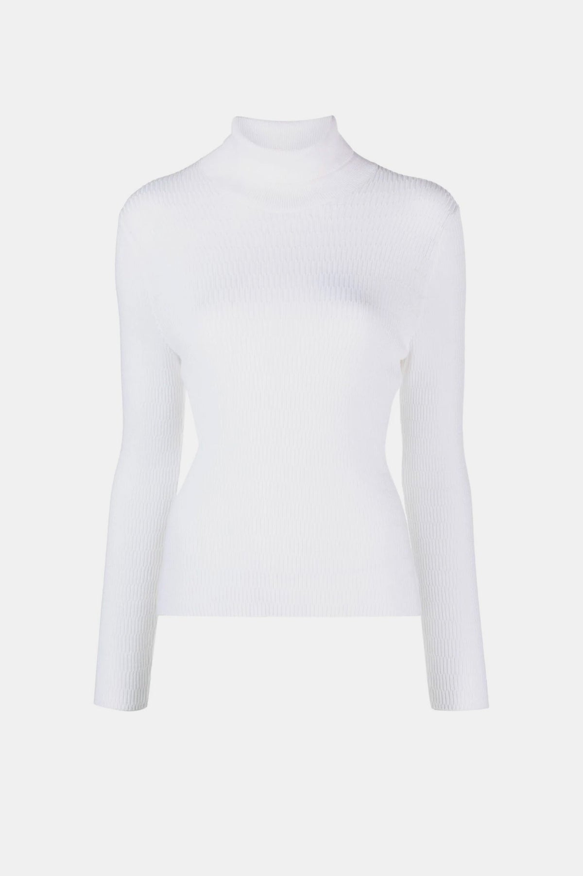 Turtle Neck Long Sleeve in Ivory