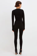 Victoria Beckham VB Body Jacket in Black