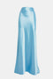 STAUD Voyage Skirt in French Blue