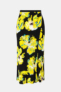 Diane Von Furstenberg Whitley Skirt in Painted Blossom