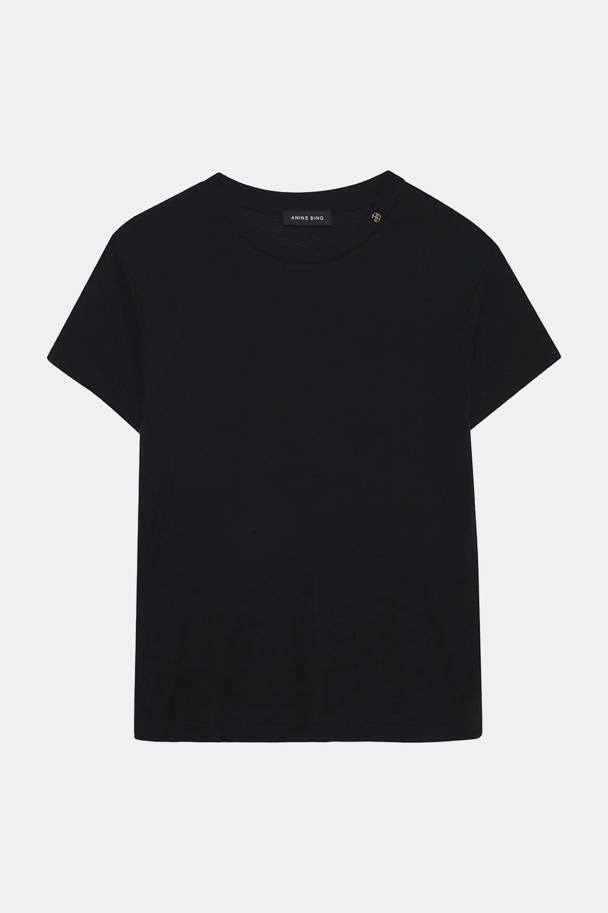 Amani Tee in Black Cashmere Blend