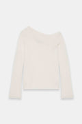 Theory Asymmetric Cashmere Knitted Top