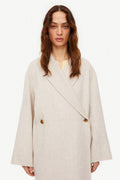 By Malene Birger Ayvia Overcoat in Natural