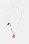Christopher Esber Bezel Beaded Chain Necklace