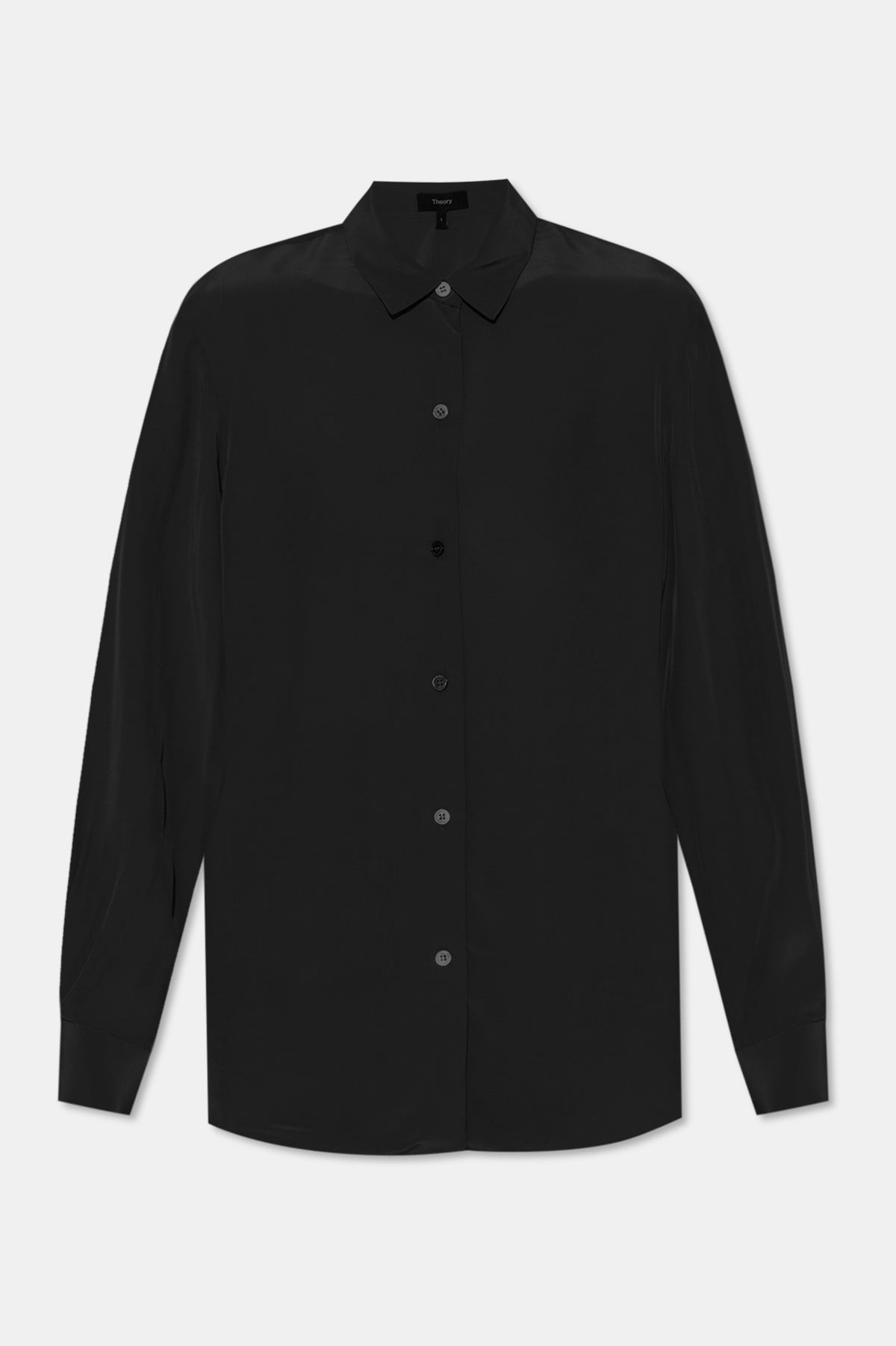 L】新品 ROSE BIG OPEN COLLAR SHIRT BLACK（L】新品 ROSE BIG OPEN  