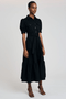 Derek Lam 10 Crosby Buffy Utility Dress in Black