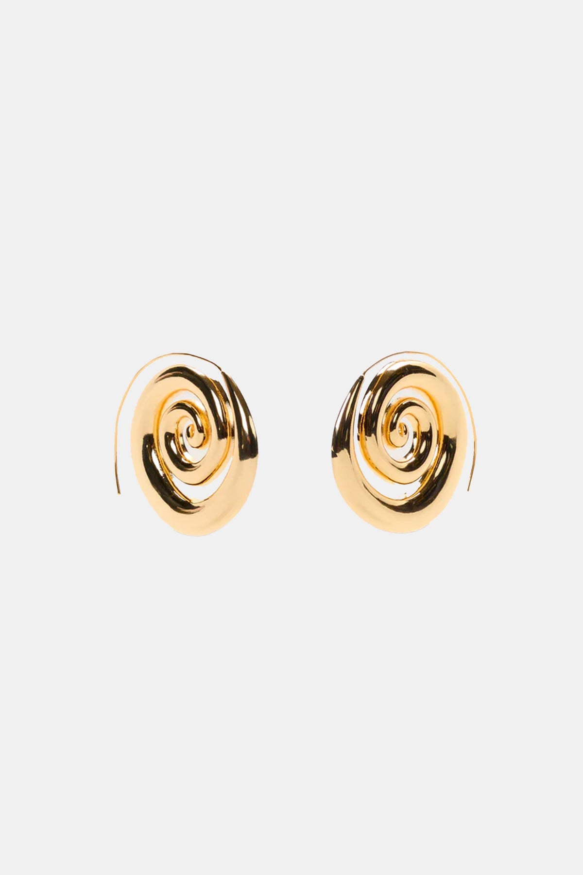Cassia Brass Earring
