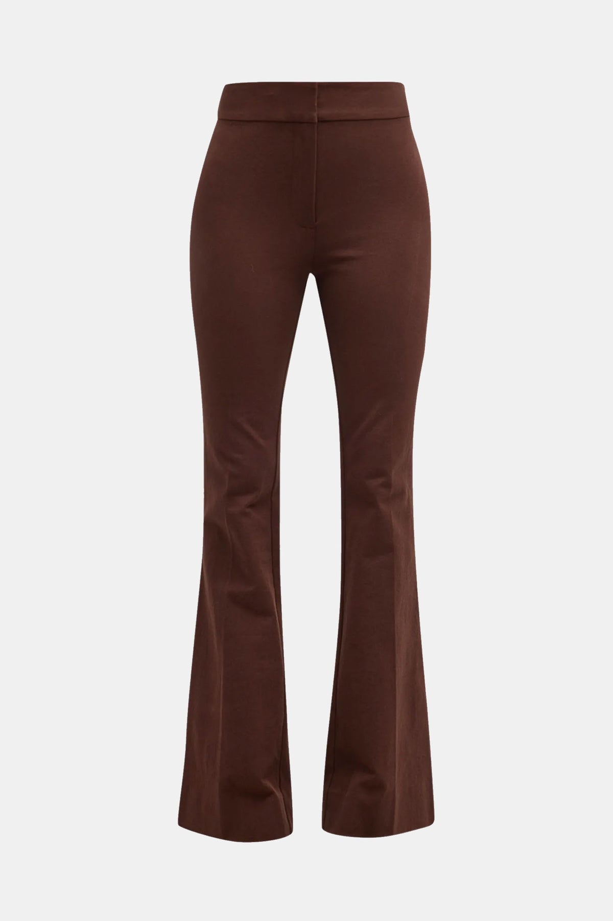 Crosby Flare Trouser in Chocolate