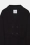 Anine Bing Dylan Coat in Black Cashmere Blend