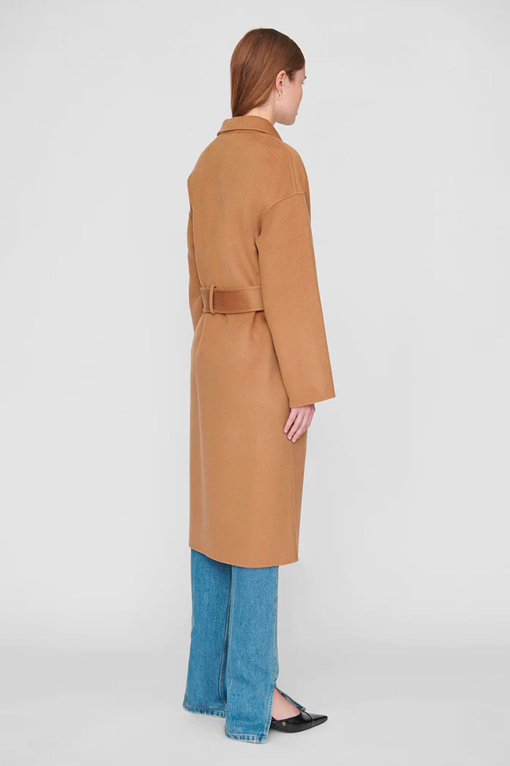 Dylan Coat in Camel Cashmere Blend – Muse Boutique