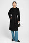 Anine Bing Dylan Coat in Black Cashmere Blend