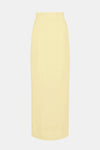 POSSE Emma Pencil Skirt in Butter Yellow